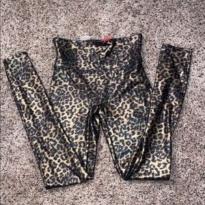 cheetah print spanx leggings
